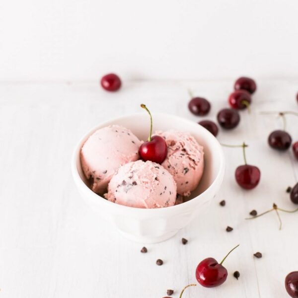 Dairy-Free Cherry Chocolate Gelato